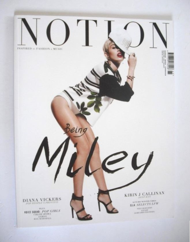 Notion magazine - Miley Cyrus cover (Autumn 2013 - Issue 065)