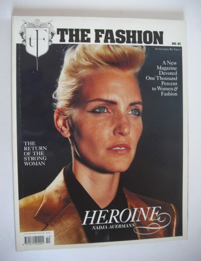The Fashion magazine - Nadja Auermann cover (Autumn/Winter 2000 - No. 01)