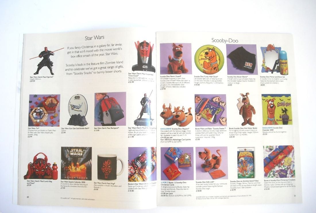 Boots Christmas Gifts Catalogue (1999)