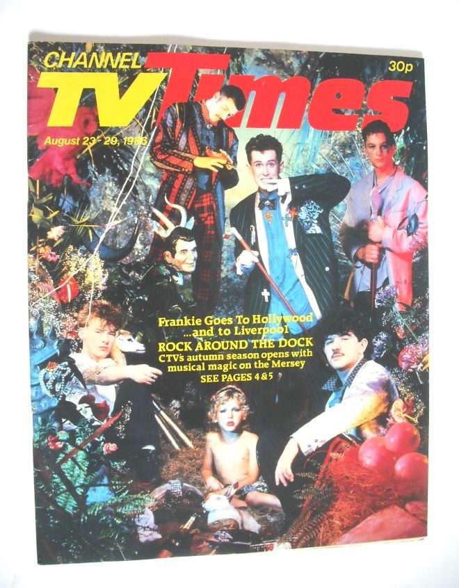 CTV Times magazine - 23-29 August 1986 - Frankie Goes To Hollywood cover