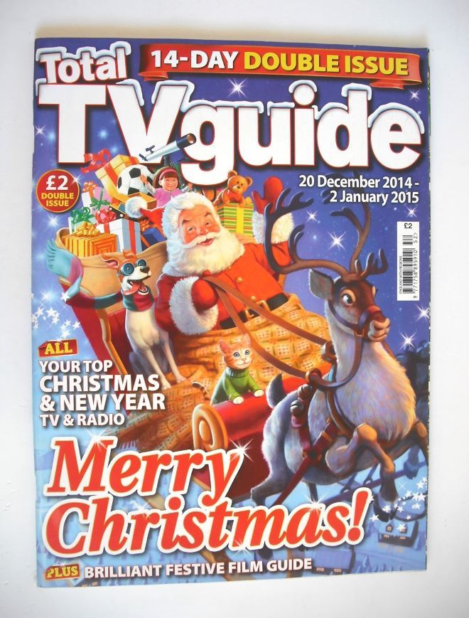 Total TV Guide magazine - Christmas issue (20 December 2014 - 2 January 2015)