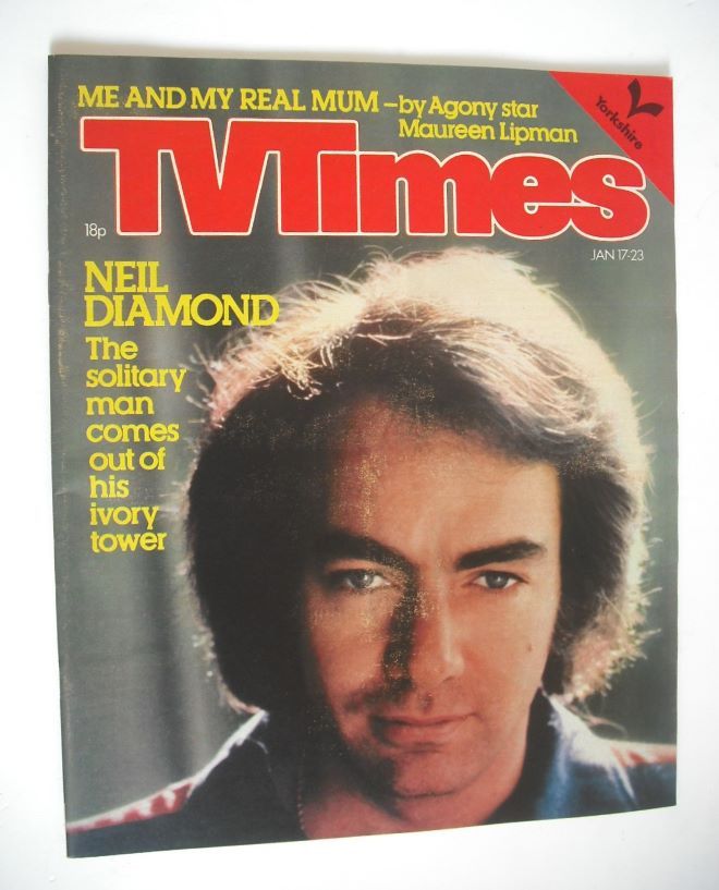 TV Times - Neil Diamond cover (17-23 January 1981)