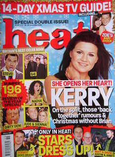 <!--2004-12-18-->Heat magazine - Kerry Katona cover (18-31 December 2004 - 