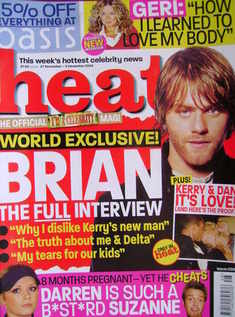 Heat magazine - Brian McFadden cover (27 November - 3 December 2004 - Issue 298)