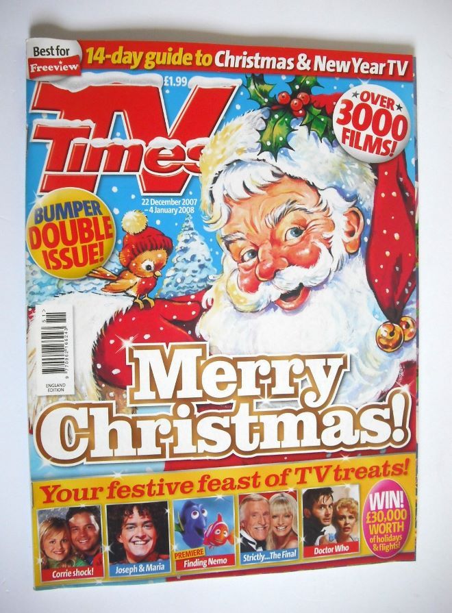 TV Times magazine - Christmas Issue 2007 (22 December 2007 - 4 January 2008)