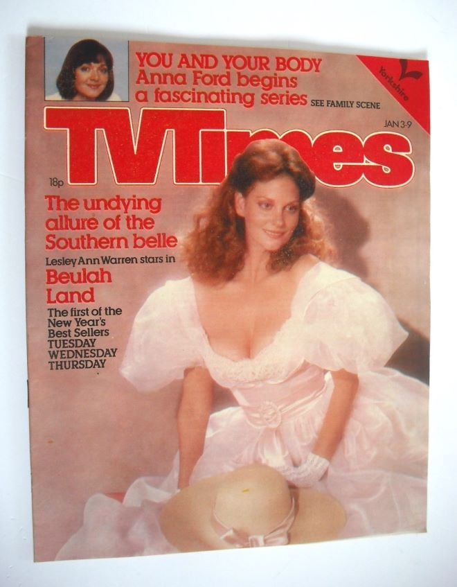TV Times magazine - Lesley Ann Warren cover (3-9 January 1981)