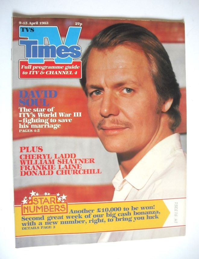 TV Times magazine - David Soul (9-15 April 1983)