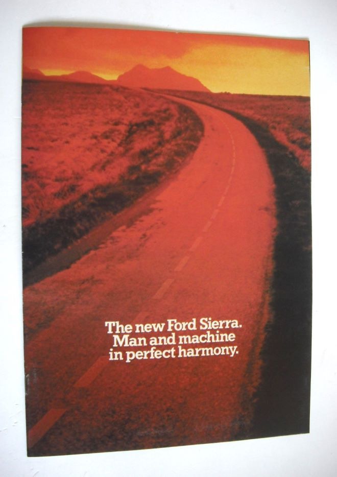 Ford Sierra magazine brochure (1982)