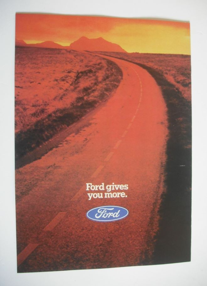 Ford Sierra magazine brochure (1982)