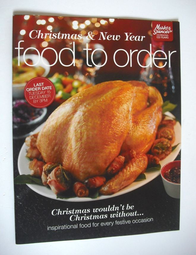 M&S Christmas & New Year Food To Order supplement (2009)