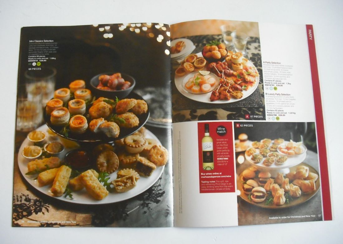 M&S Christmas & New Year Food To Order supplement (2009)