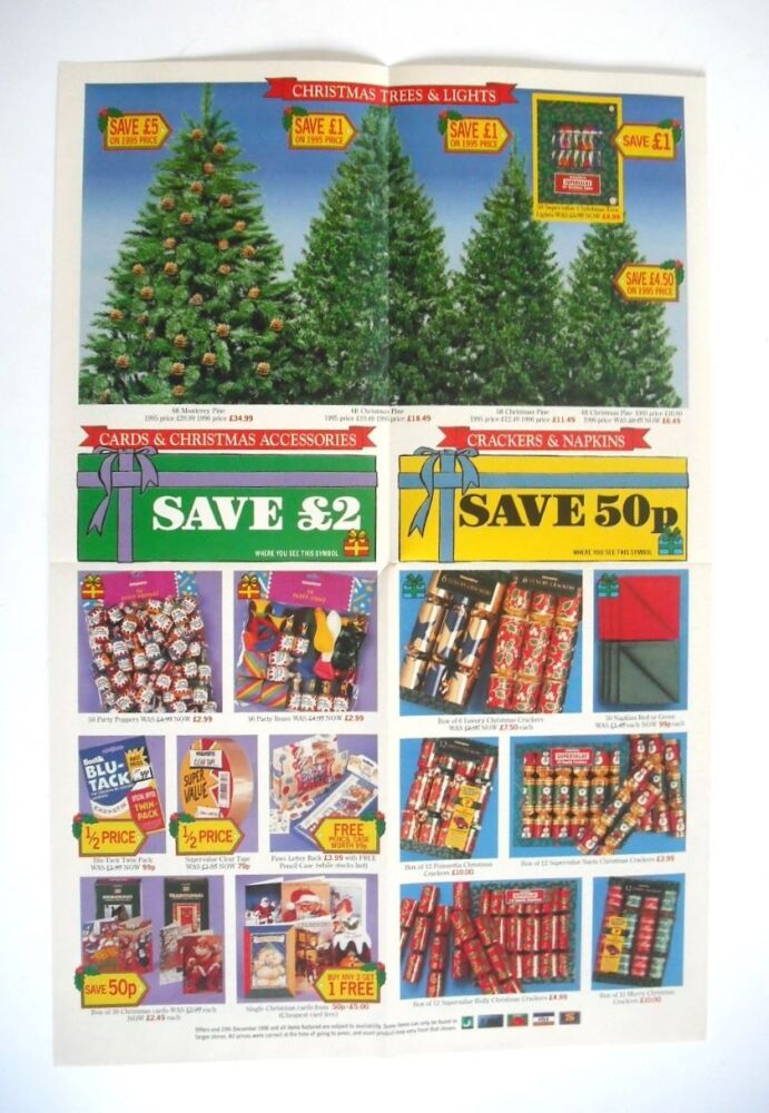 Woolworths Winter Wonderland leaflet (1996)