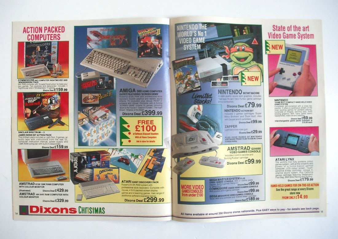 Dixons Christmas Gift Guide (1990)