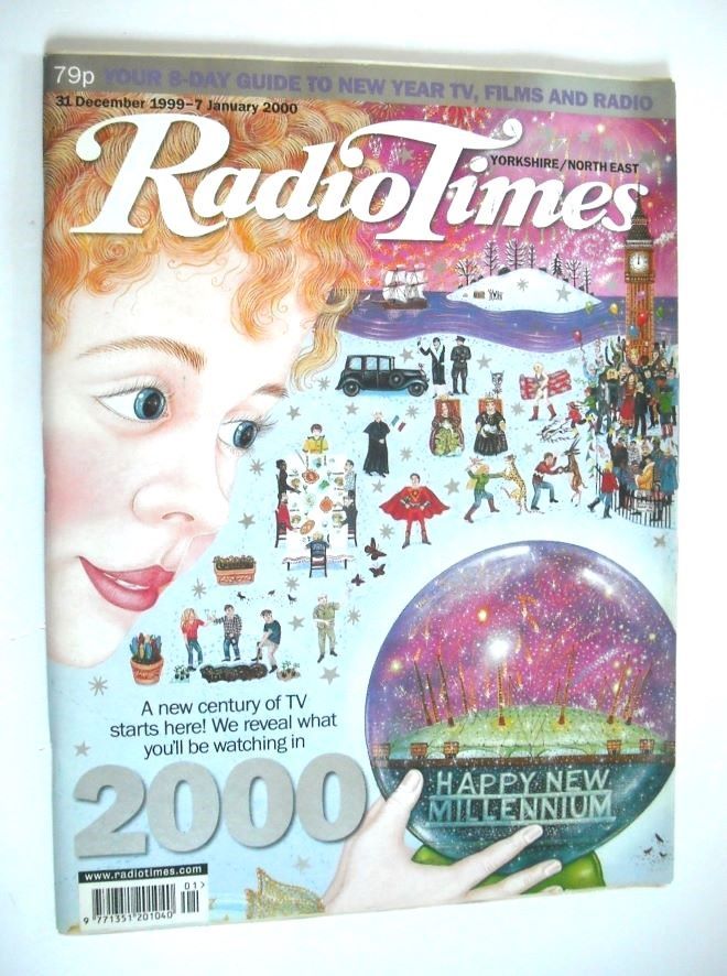 Radio Times magazine - Millennium cover (31 December 1999 - 7 January 2000)