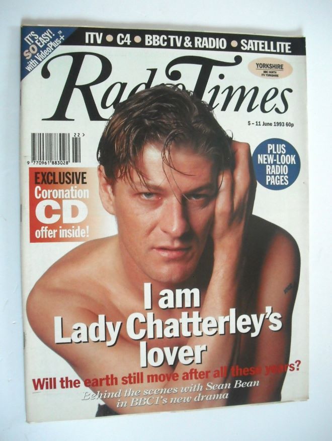 Radio Times magazine - Sean Bean cover (5-11 June 1993)
