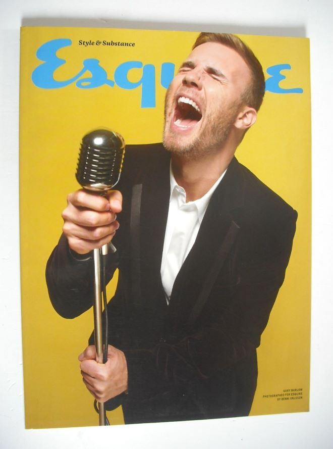 Esquire magazine - Gary Barlow cover (January 2012 - Subscriber's Issue)