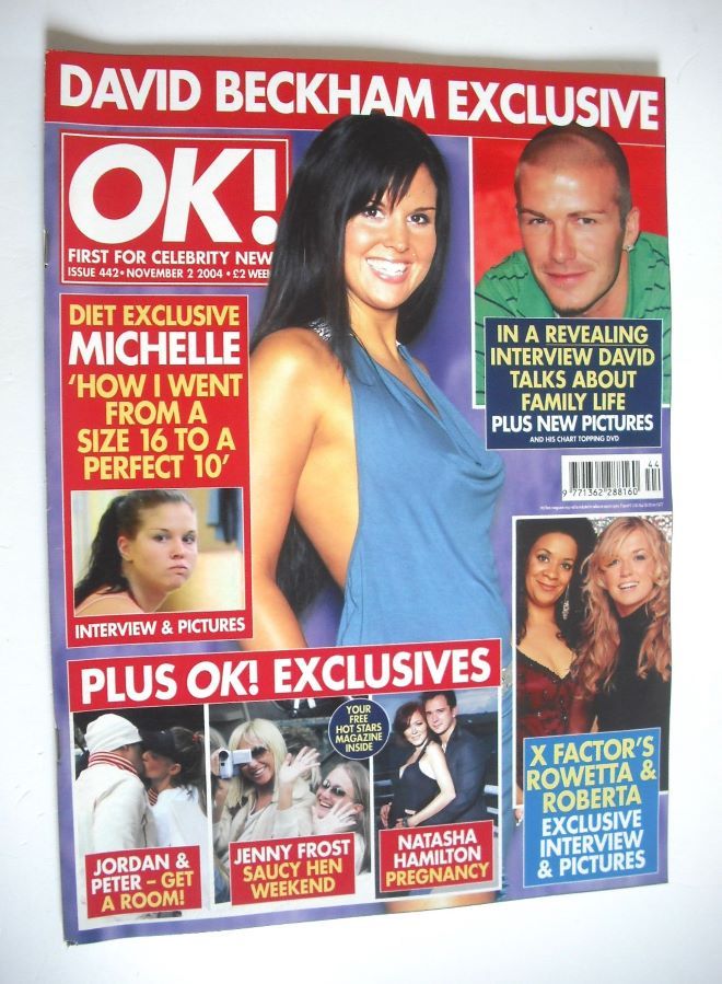 OK! magazine - Michelle Bass cover (2 November 2004 - Issue 442)