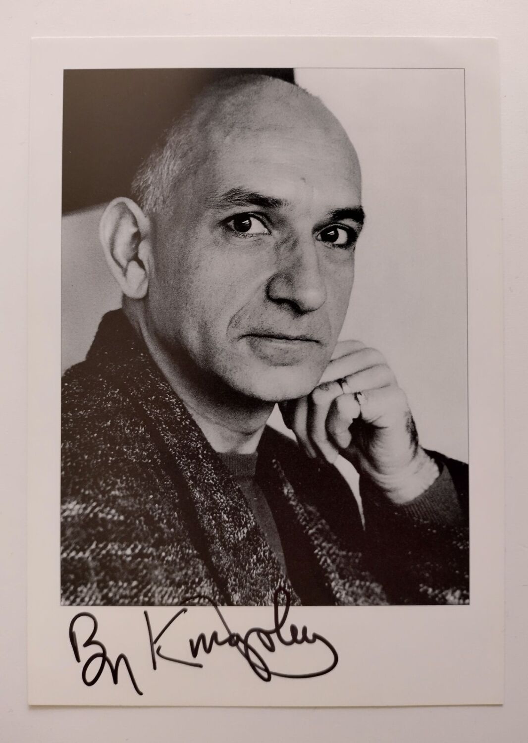 Ben Kingsley autograph (hand-signed photograph)