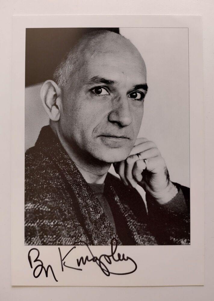 Ben Kingsley autograph (hand-signed photograph)