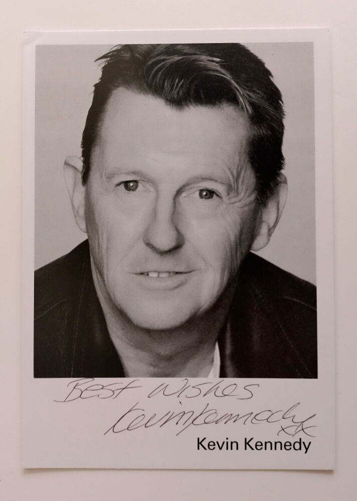 Kevin Kennedy autograph (hand-signed photograph)