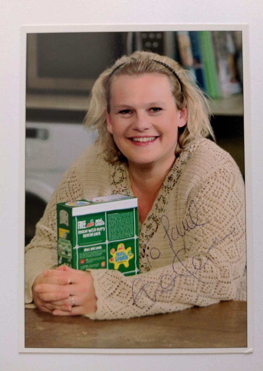 Ella Kenion autograph (hand-signed photograph)