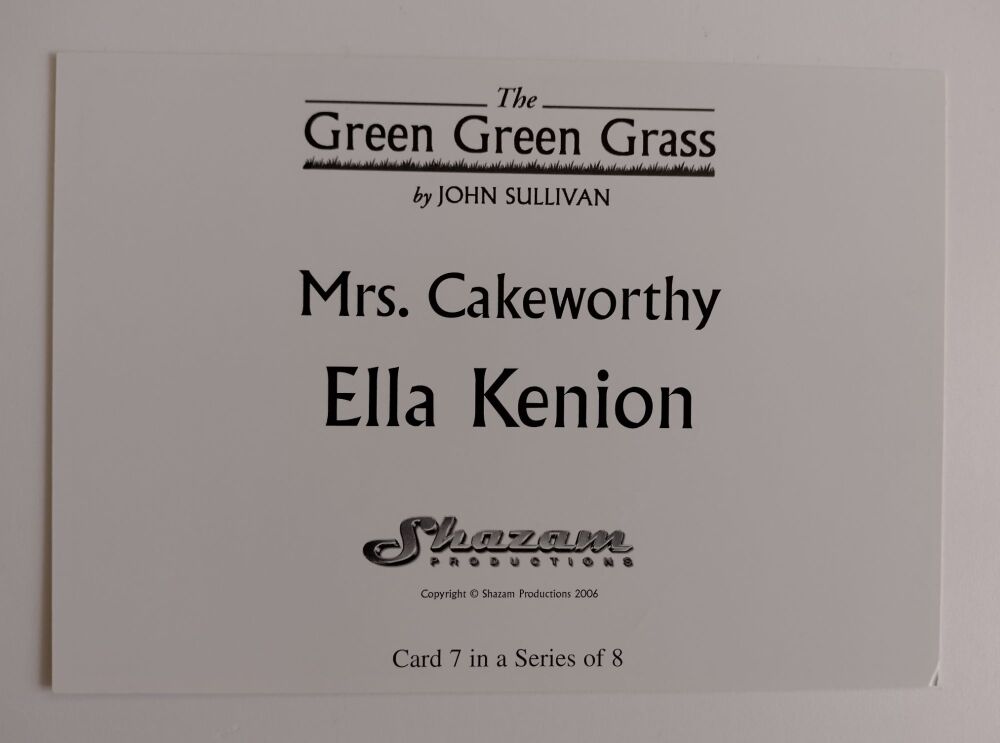 Ella Kenion autograph (hand-signed photograph)