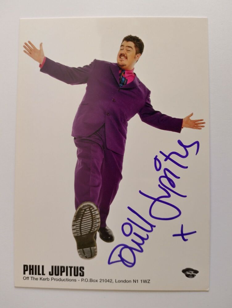 Phill Jupitus autograph (hand-signed photograph)