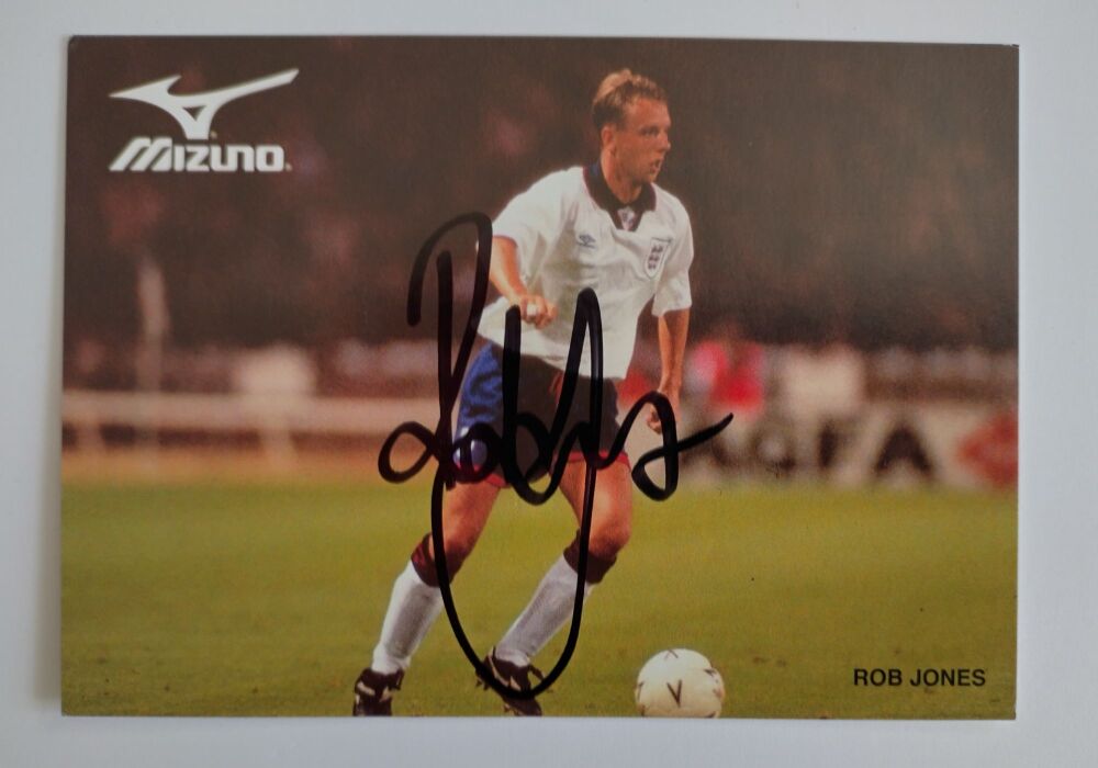 Rob Jones autograph (hand-signed photograph)