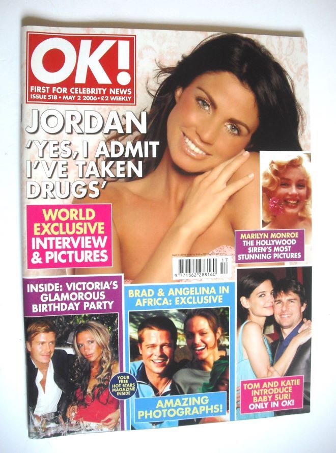OK! magazine - Jordan cover (2 May 2006 - Issue 518)