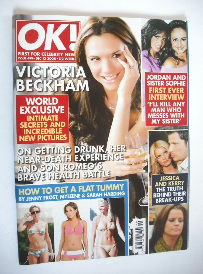 OK! magazine - Victoria Beckham cover (13 December 2005 - Issue 499)