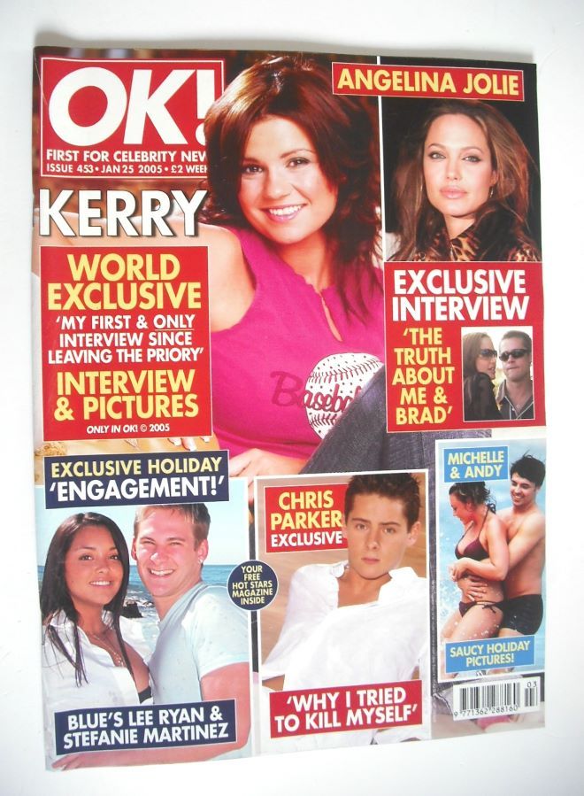 OK! magazine - Kerry Katona cover (25 January 2005 - Issue 453)