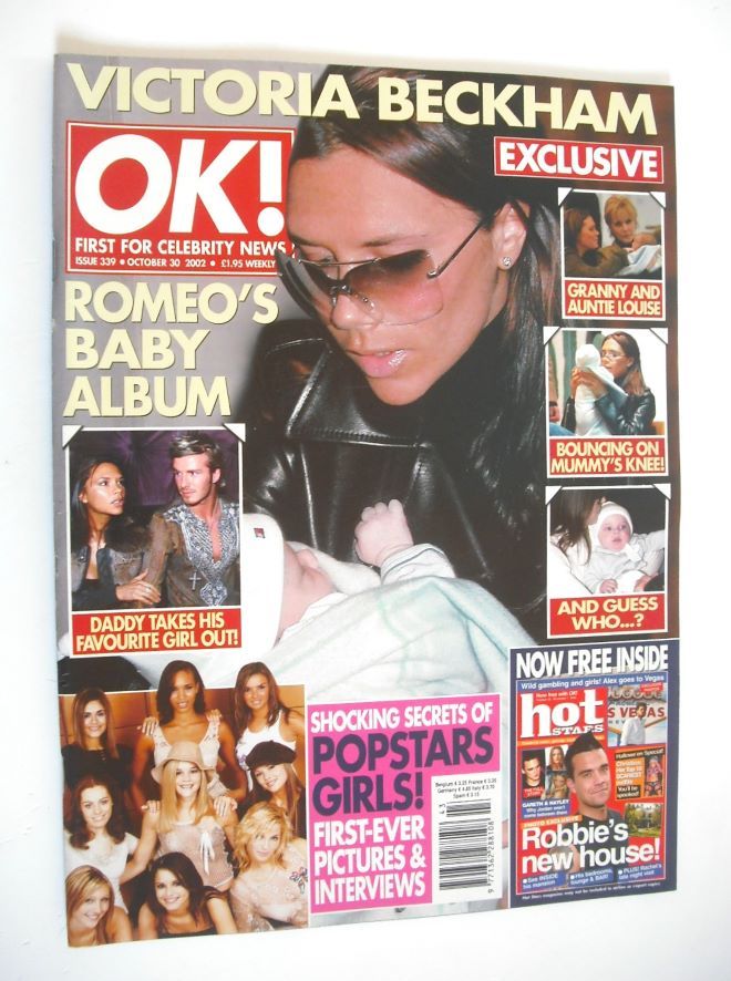 OK! magazine - Victoria Beckham cover (30 October 2002 - Issue 339)