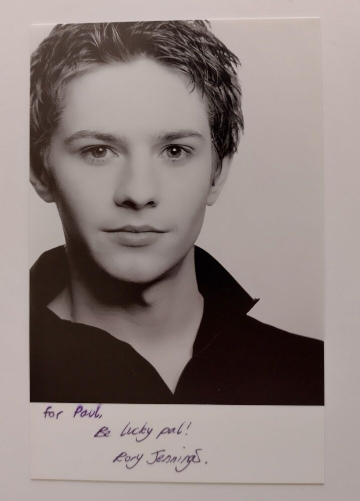 Rory Jennings autograph (hand-signed photograph)