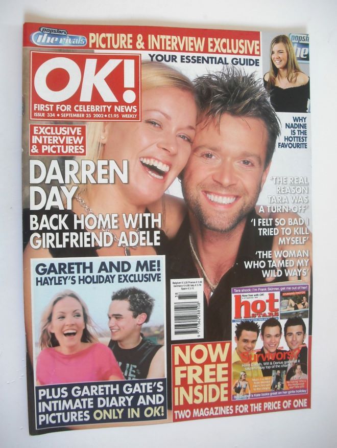 OK! magazine - Darren Day cover (25 September 2002 - Issue 334)