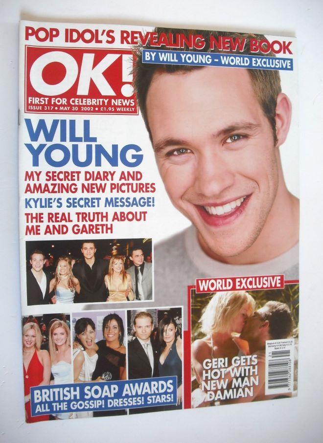 <!--2002-05-30-->OK! magazine - Will Young cover (30 May 2002 - Issue 317)