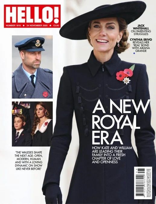 Hello! magazine - Kate Middleton cover (24 November 2025 - Issue 1918)