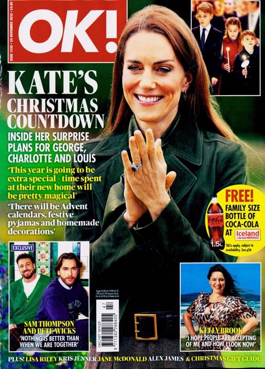 OK! magazine - Kate Middleton cover (24 November 2025 - Issue 1520)