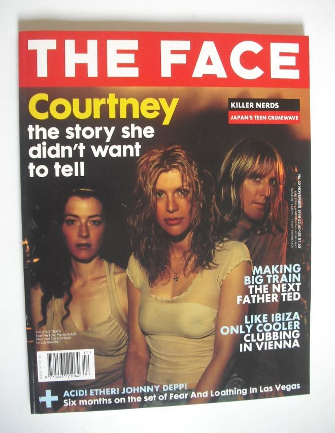 <!--1998-11-->The Face magazine - Courtney Love cover (November 1998 - Volu