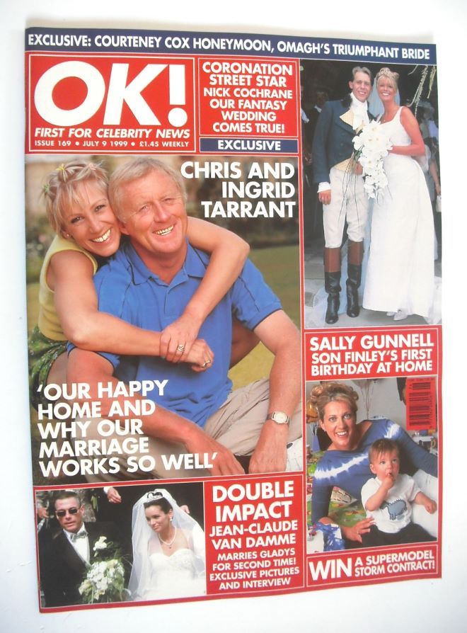 OK! magazine - Chris Tarrant and Ingrid Tarrant cover (9 July 1999 - Issue 169)