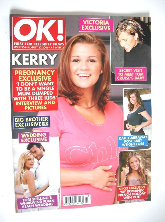 OK! magazine - Kerry Katona cover (22 August 2006 - Issue 534)
