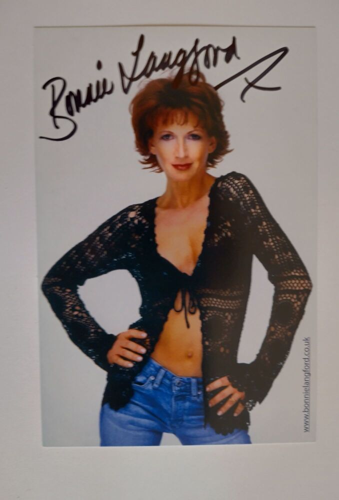 Bonnie Langford autograph (hand-signed photograph)