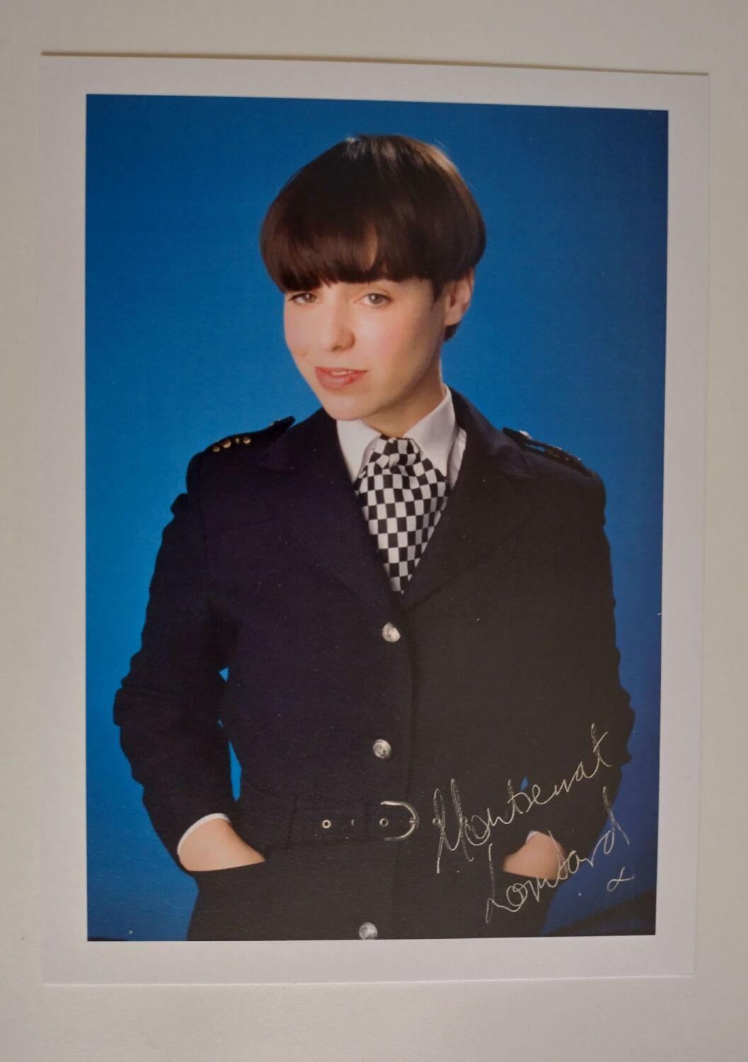 Montserrat Lombard autograph (hand-signed photograph)