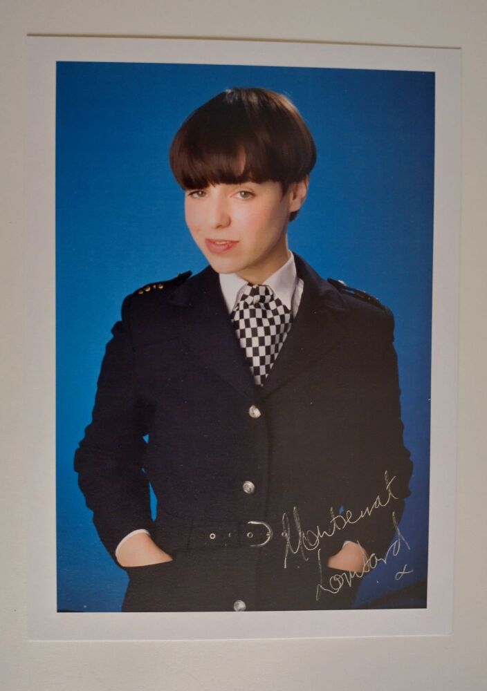 Montserrat Lombard autograph (hand-signed photograph)