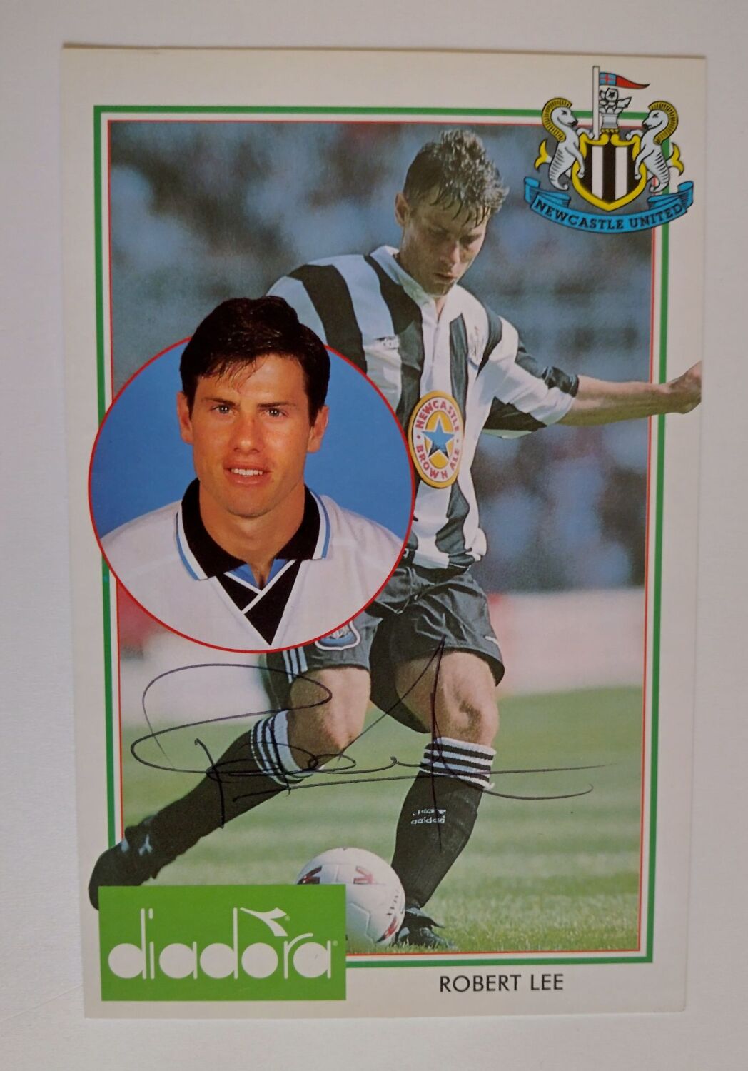 Rob Lee autograph (hand-signed photograph)