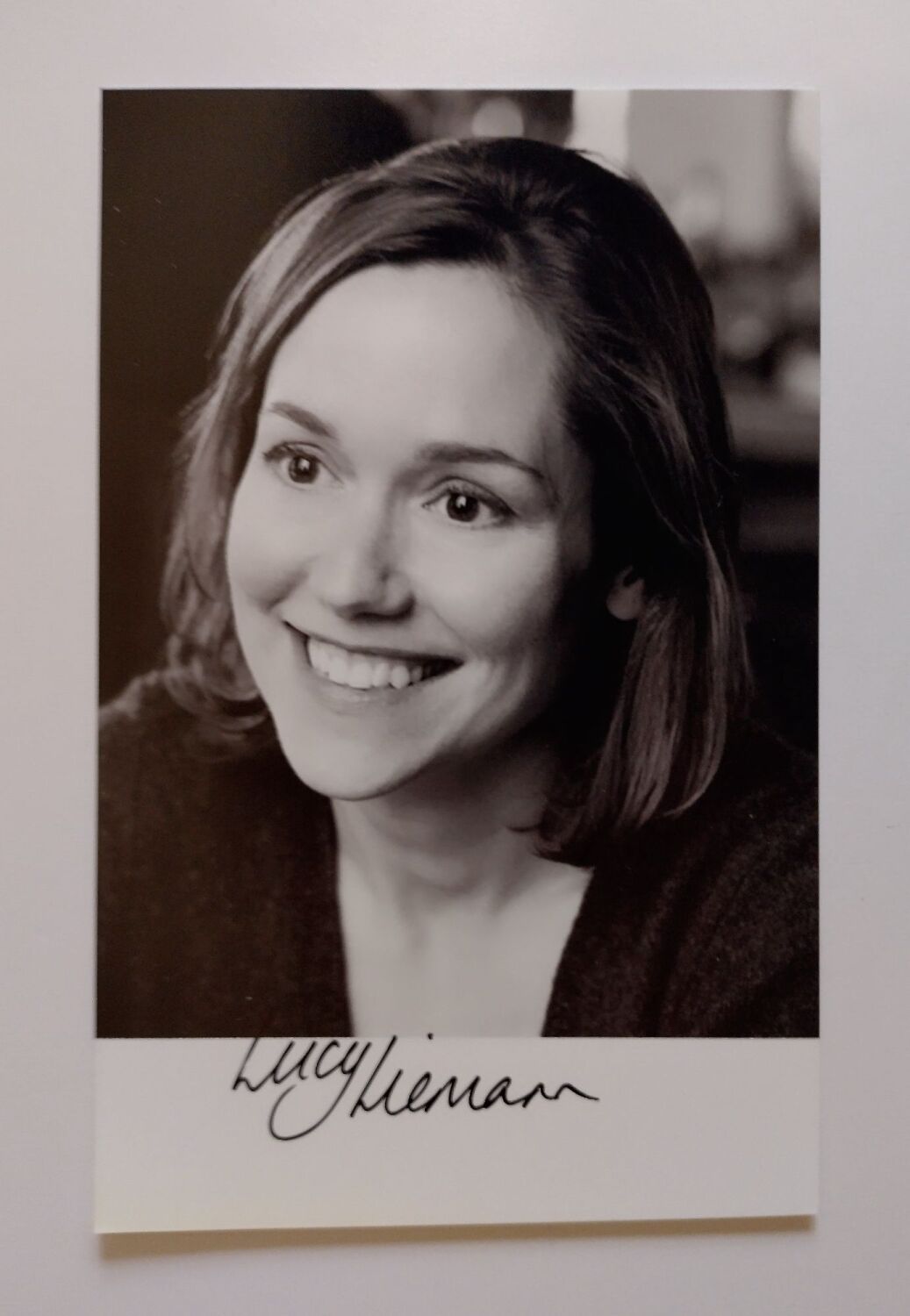 Lucy Liemann autograph (hand-signed photograph)