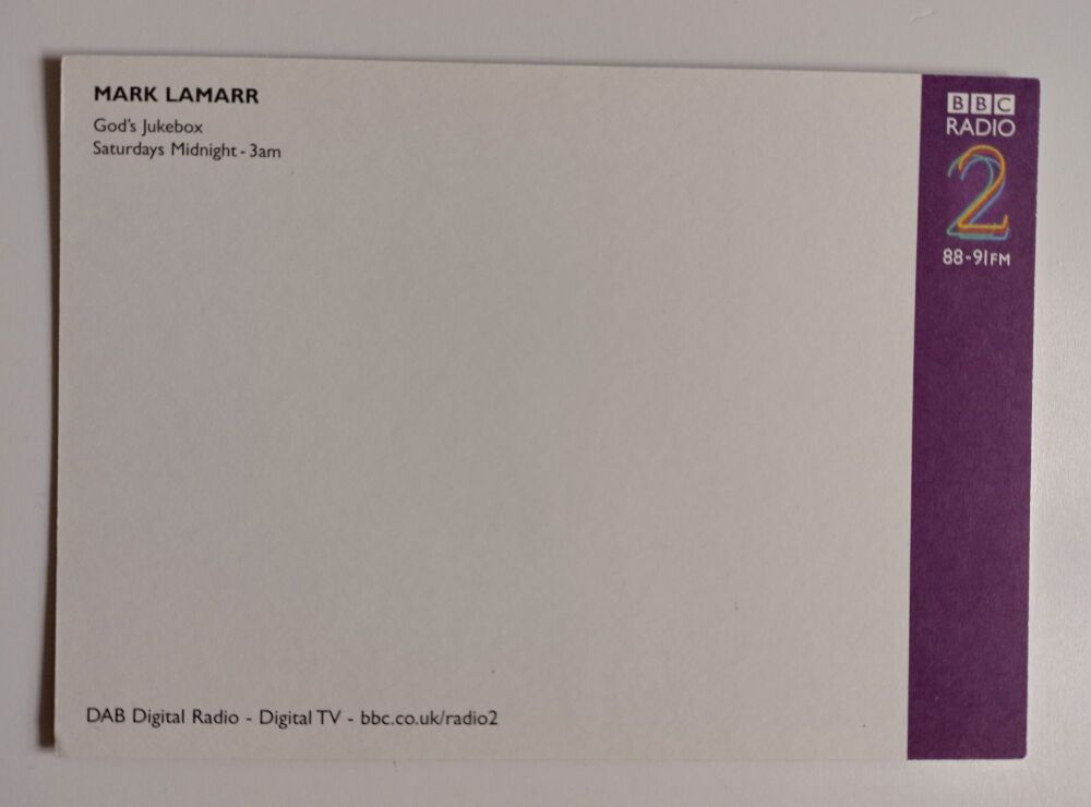 Mark Lamarr autograph (hand-signed photograph)