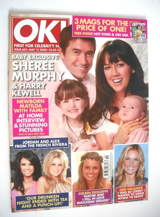 OK! magazine - Harry Kewell and Sheree Murphy cover (13 May 2008 - Issue 622)