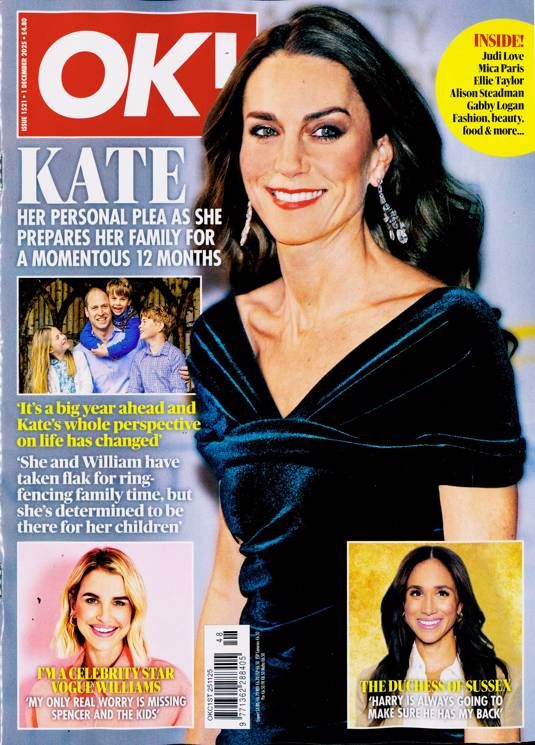 OK! magazine - Kate Middleton cover (1 December 2025 - Issue 1521)