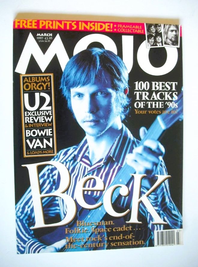 <!--1997-03-->MOJO magazine - Beck cover (March 1997 - Issue 40)