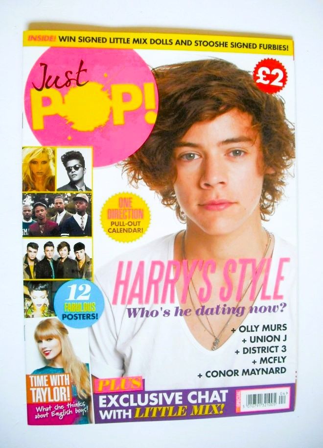 <!--2013-04-->Just Pop magazine - Harry Styles cover (Spring 2013)